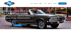 Desktop Screenshot of ktlrestorations.com